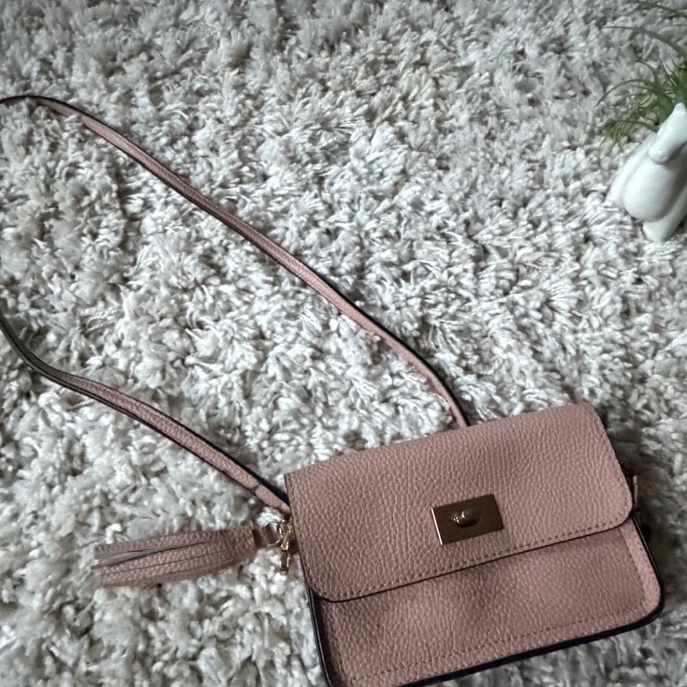 Chic Blush vintage y2k pastel pink 2000s purse Crossbody Bag your style with thi - Picture 2 of 6